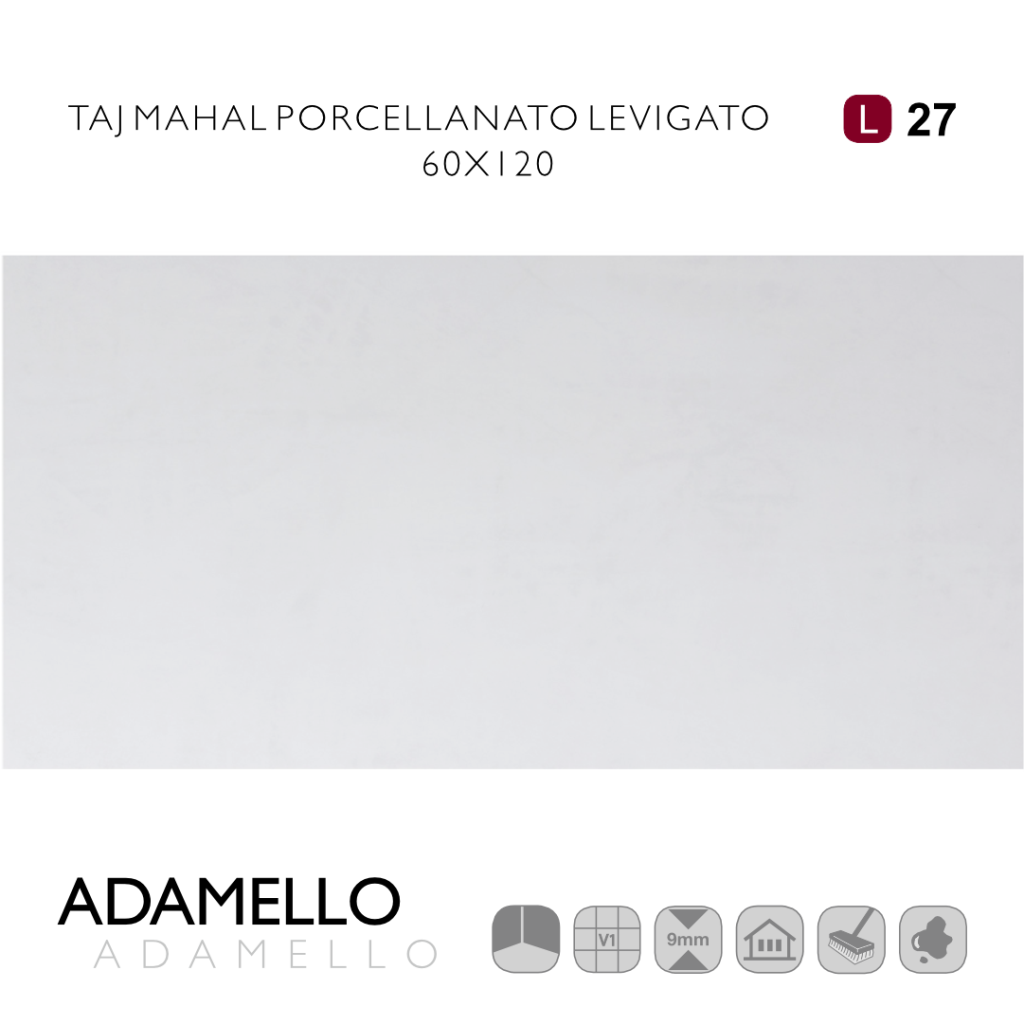 Adamello Taj Mahal Porcellanato Levigano 60x120