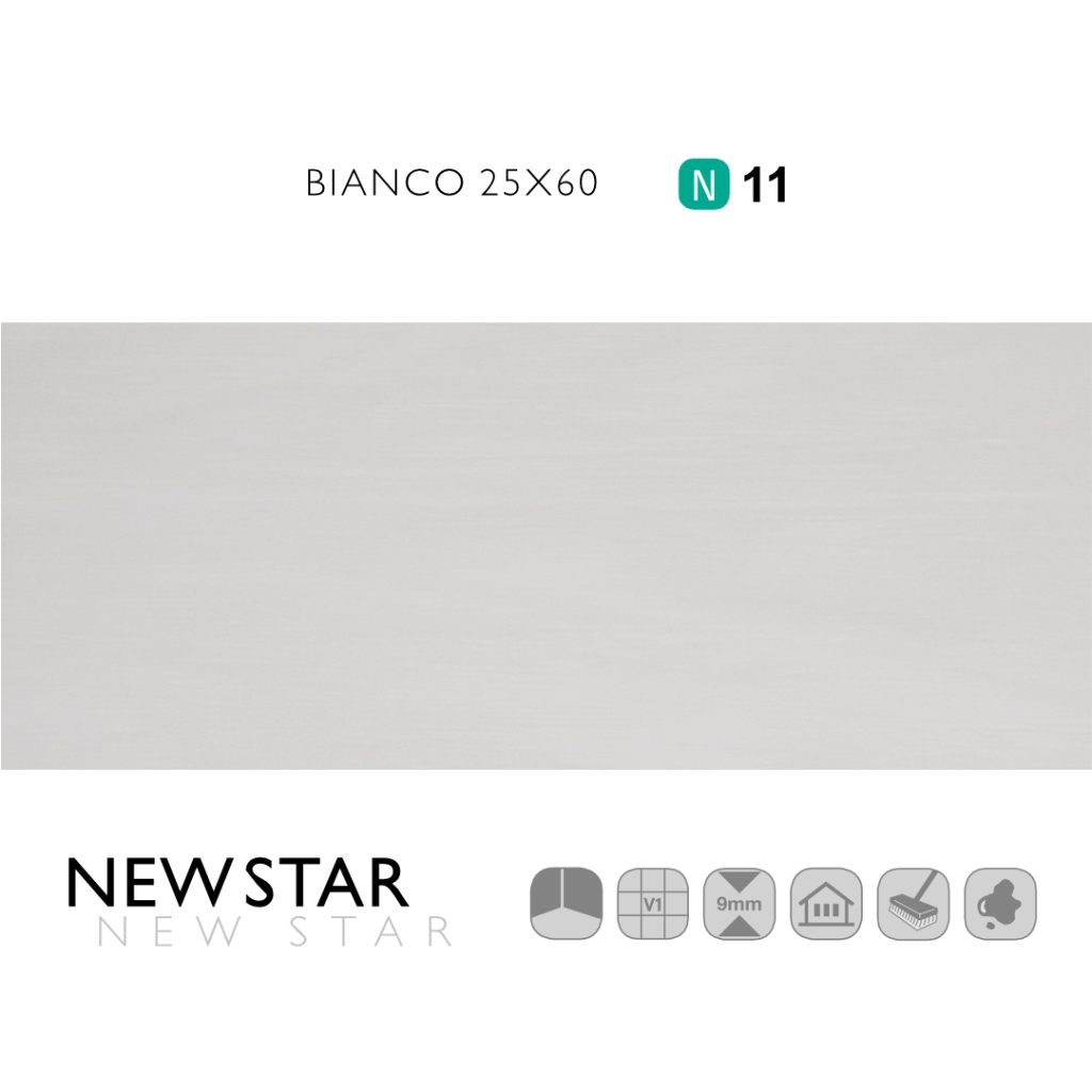 New Star Bianco 25x60