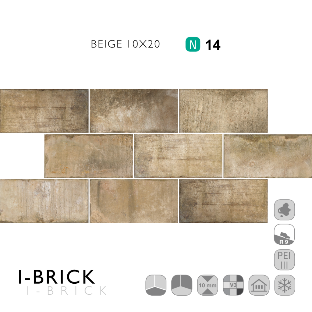 I-Brick Beige 10x20