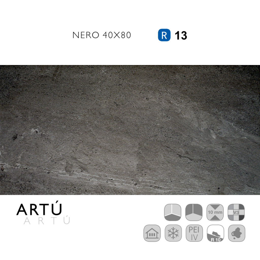 Artú Nero 40x80