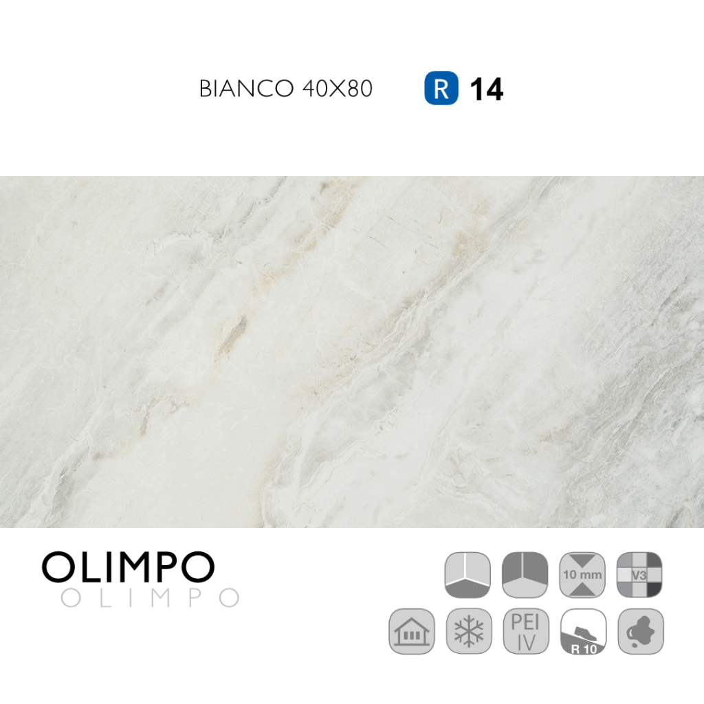 Olimpo Bianco 40x80