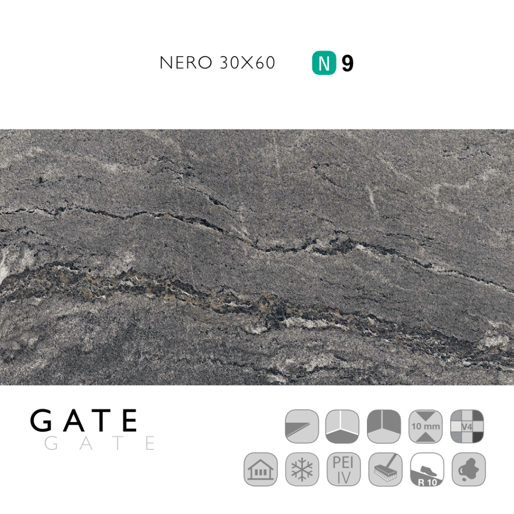 Gate Nero 30x60