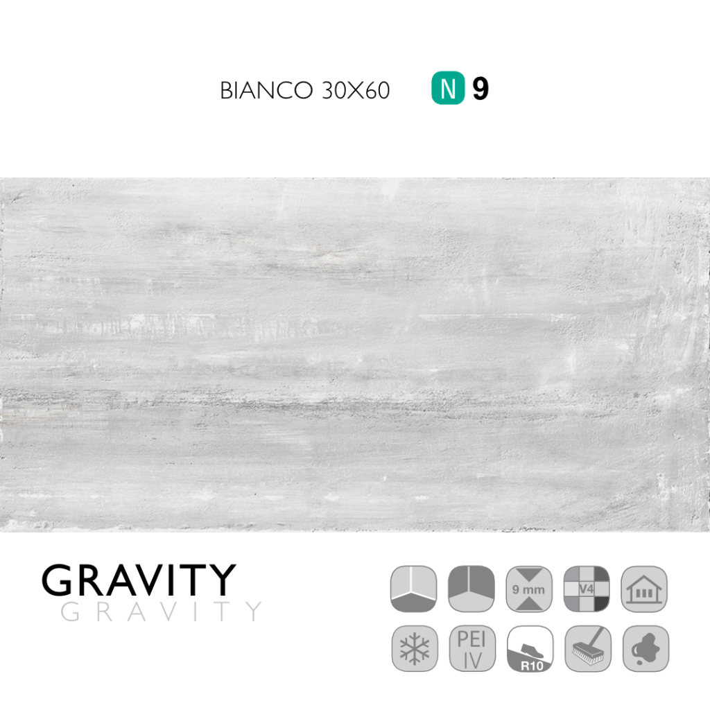 Gravity Bianco 30x60