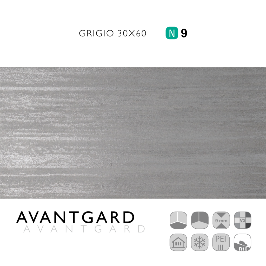 Avantgard Grigio 30x60
