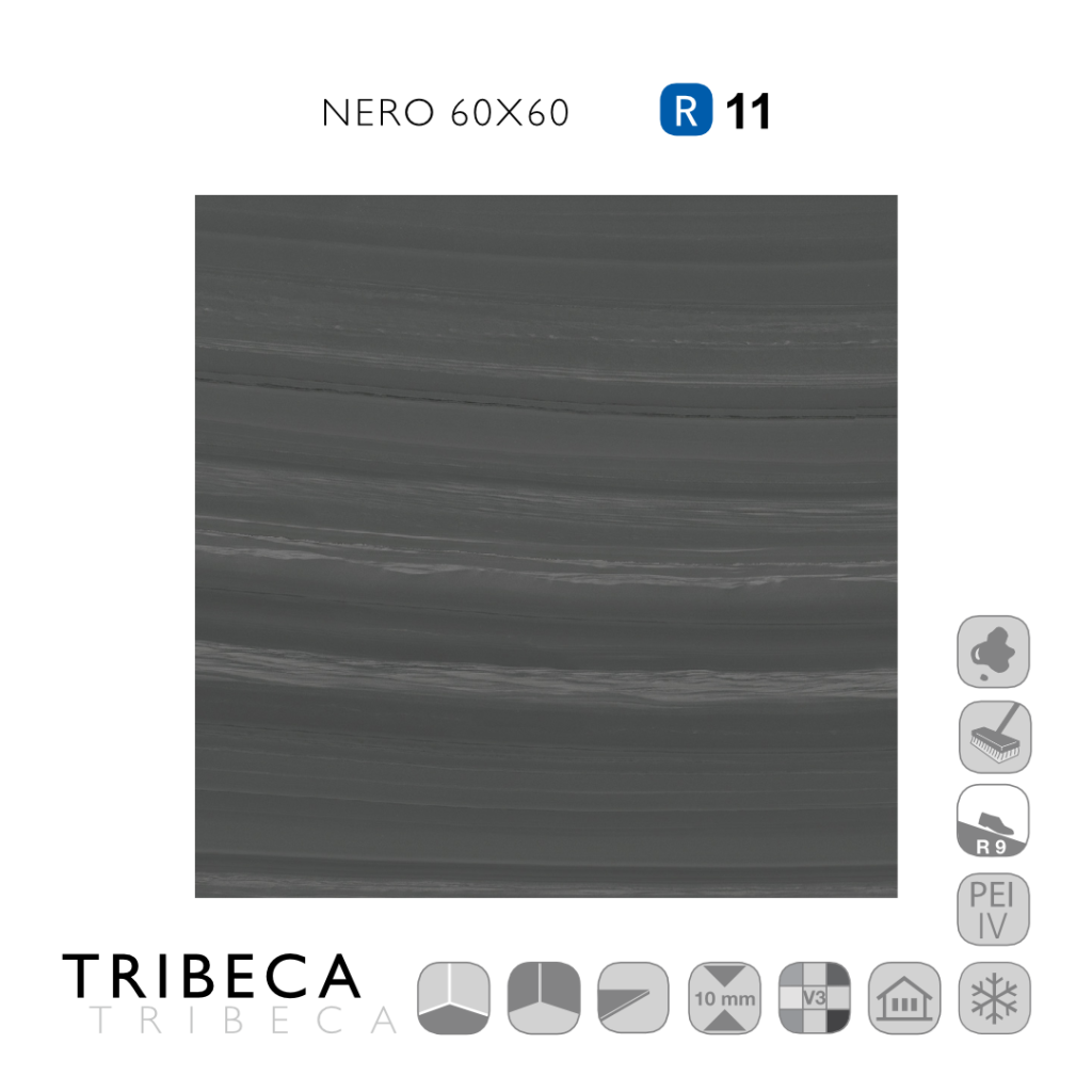 Tribeca Nero 60x60