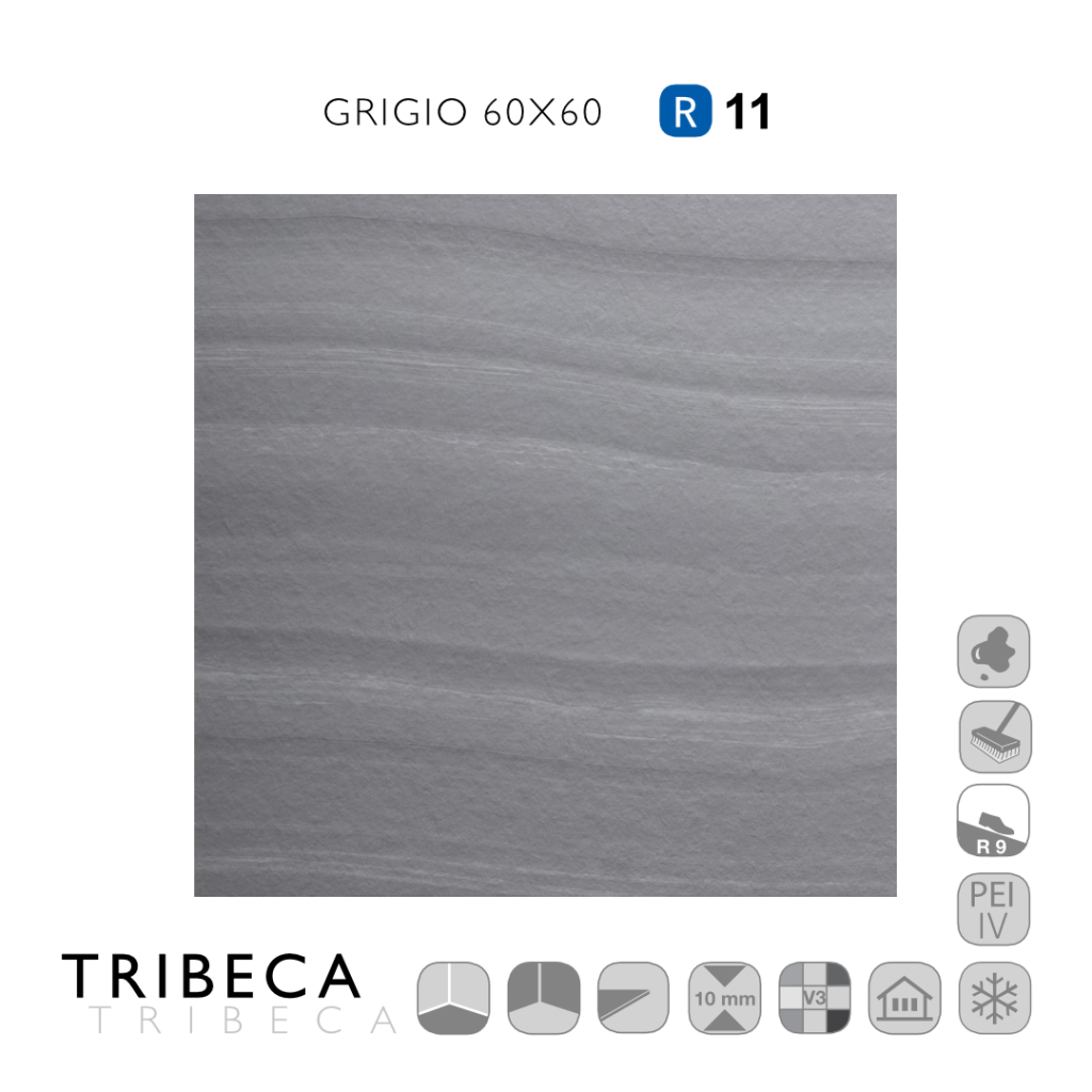 Tribeca Grigio 60x60