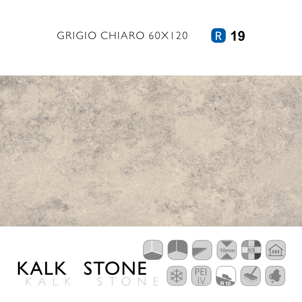 Kalk Stone Grigio Chiaro
