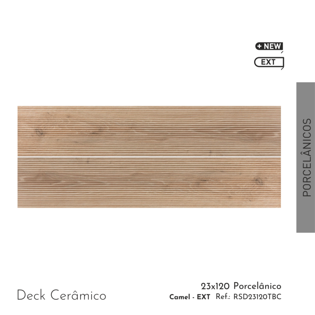 Deck Cerâmico Camel