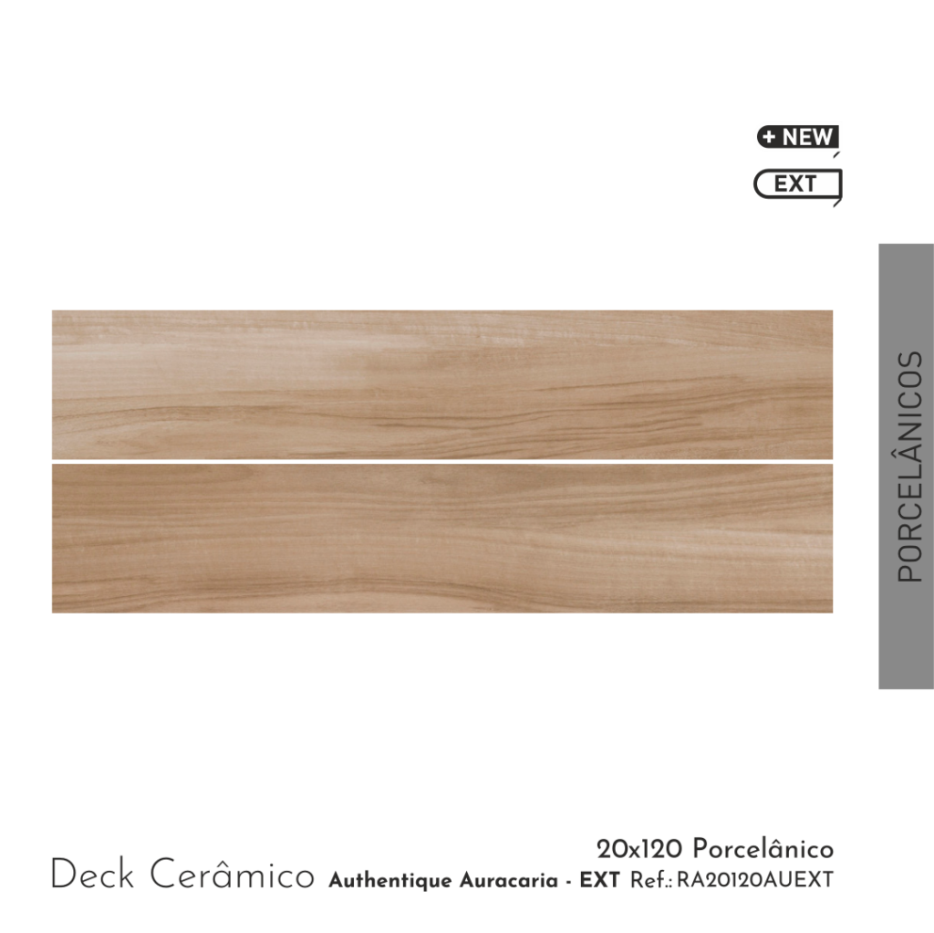 Deck Cerâmico Authentique Auracaria