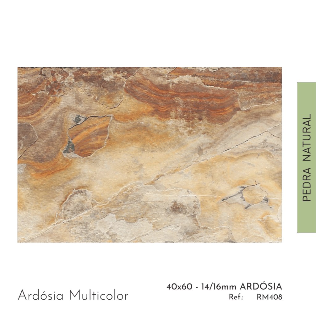 Ardósia Multicolor 40x60