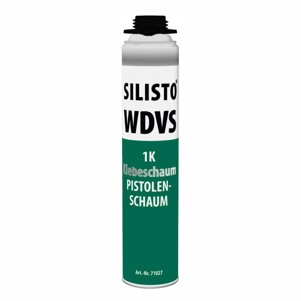 SILISTO® WDVS PU-Klebeschaum für Dämmplatten - 800ml